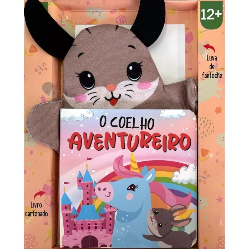 Livro Fantoche - O Coelho Aventureiro
