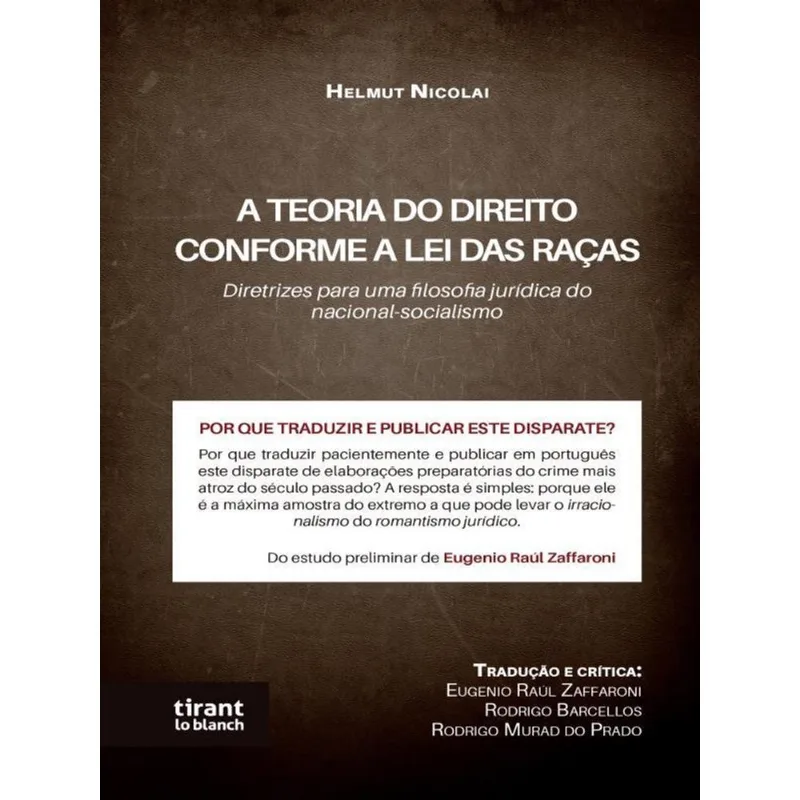 A TEORIA DO DIREITO CONFORME A LEI DAS RAÇAS - 2022