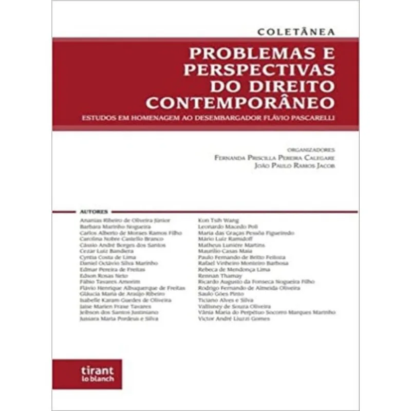 PROBLEMAS E PERSPECTIVAS DO DIREITO CONTEMPORÂNEO - 2022