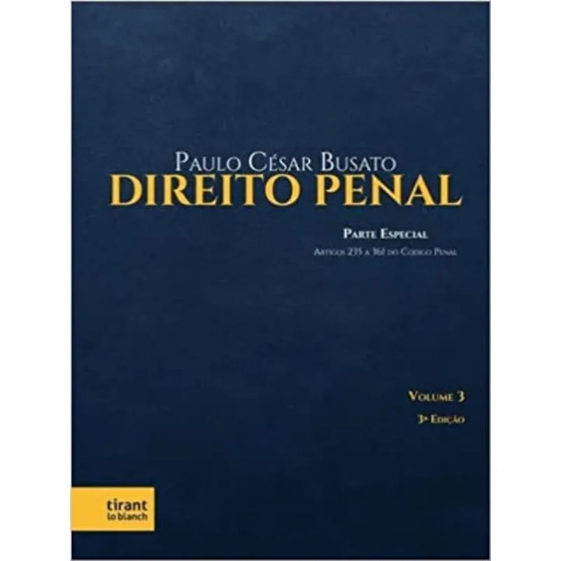 DIREITO PENAL - PARTE ESPECIAL - 2022 - VOL. 3