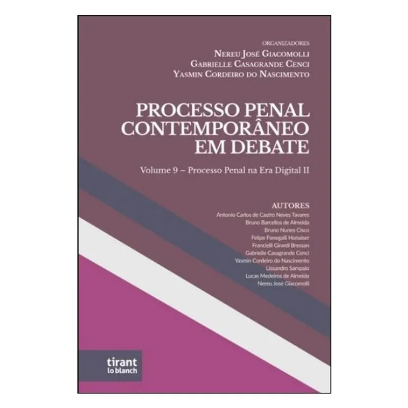 PROCESSO PENAL CONTEMPORÂNEO EM DEBATE - 2024 - VOL. 9