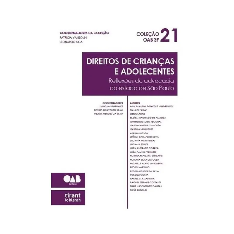 DIREITOS DE CRIANÇAS E ADOLESCENTES - 2024 - VOL. 21
