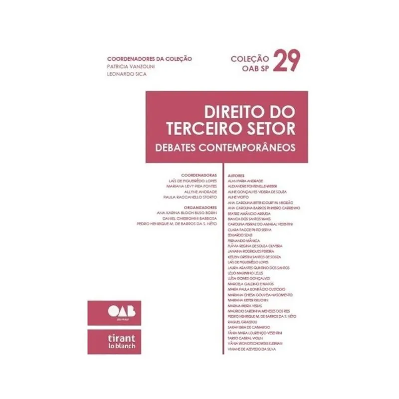 DIREITO DO TERCEIRO SETOR - 2024 - VOL. 29