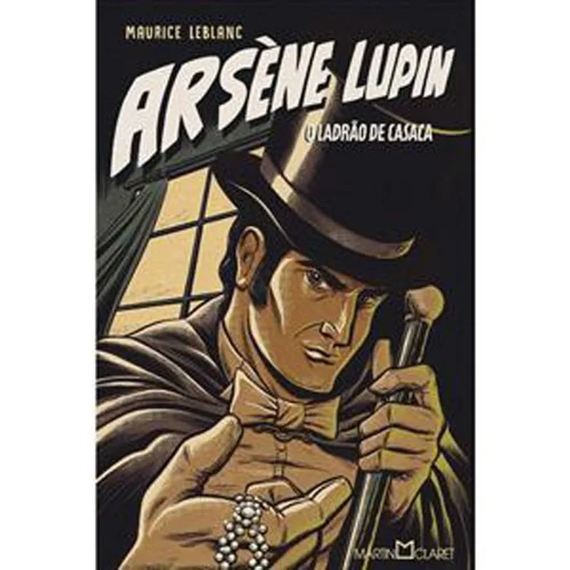 Livro Arsène Lupin O Ladrão De Casaca Martin Claret Ltda (MP)