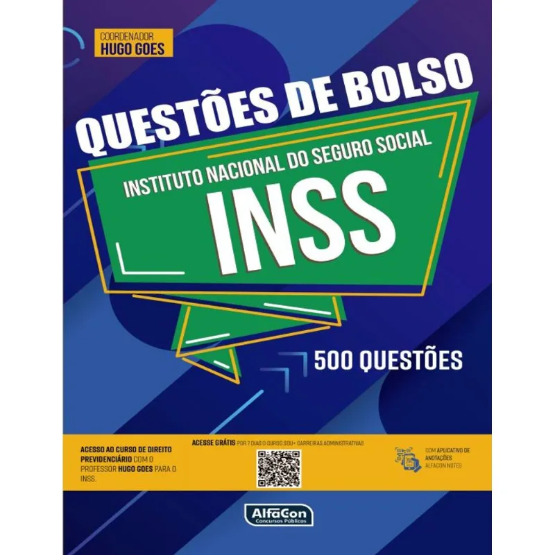 QUESTÕES DE BOLSO INSS