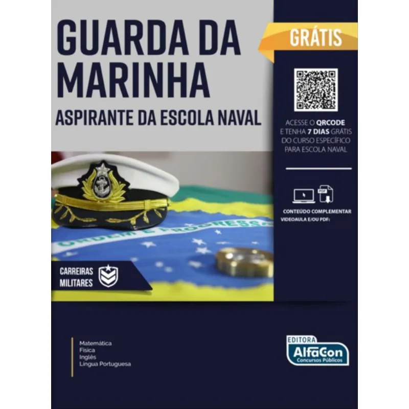 GUARDA DA MARINHA – ASPIRANTE DA ESCOLA NAVAL - 2022 (CPAEN).