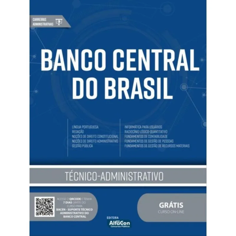 APOSTILA BACEN - TÉCNICO ADMINISTRATIVO DO BANCO CENTRAL DO BRASIL