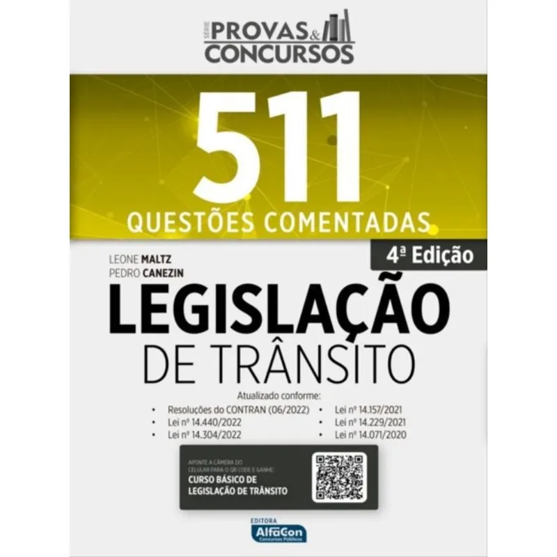 SÉRIE PROVAS E CONCURSOS LEGISLAÇÃO TRÂNSITO