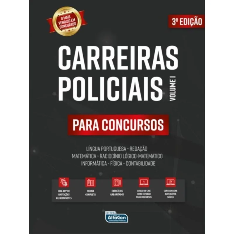 CARREIRAS POLICIAIS PARA CONCURSOS – VOL. 1