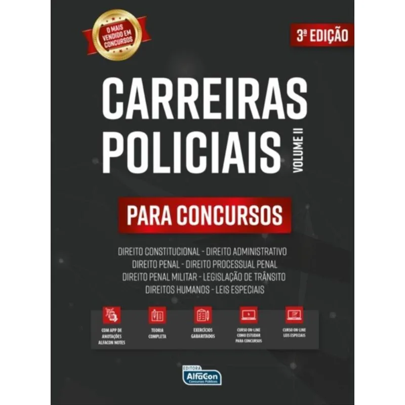 CARREIRAS POLICIAIS PARA CONCURSOS – VOL. 2