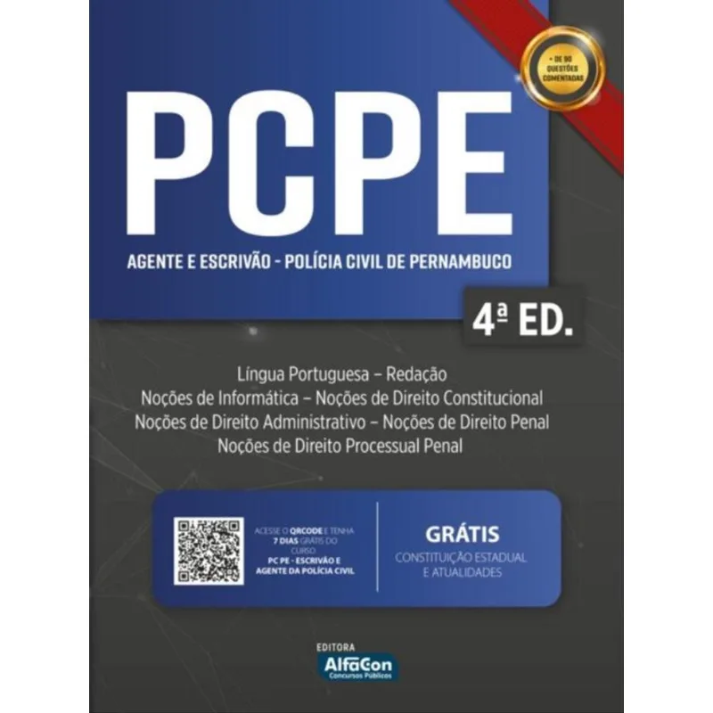 AGENTE E ESCRIVÃO DA POLÍCIA CIVIL DE PERNAMBUCO - PCPE