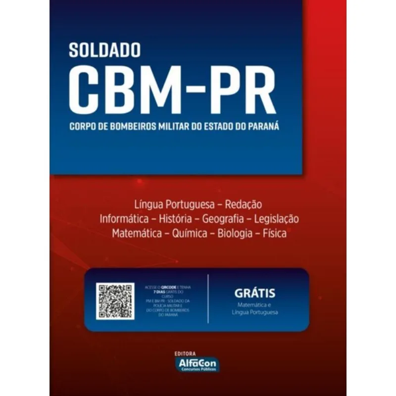CBM-PR - SOLDADO DO CORPO DE BOMBEIROS MILITAR DO ESTADO DO PARANÁ