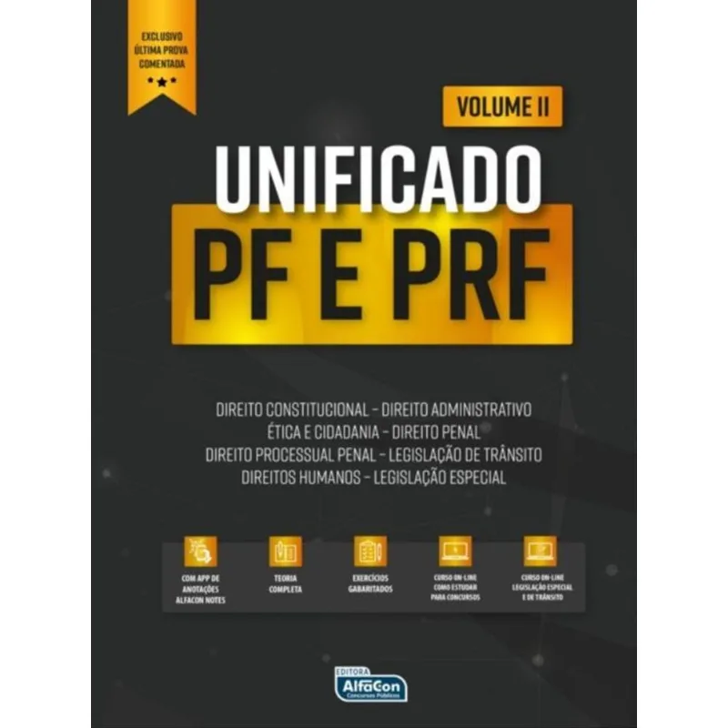 UNIFICADO - PF/PRF - VOL. 2