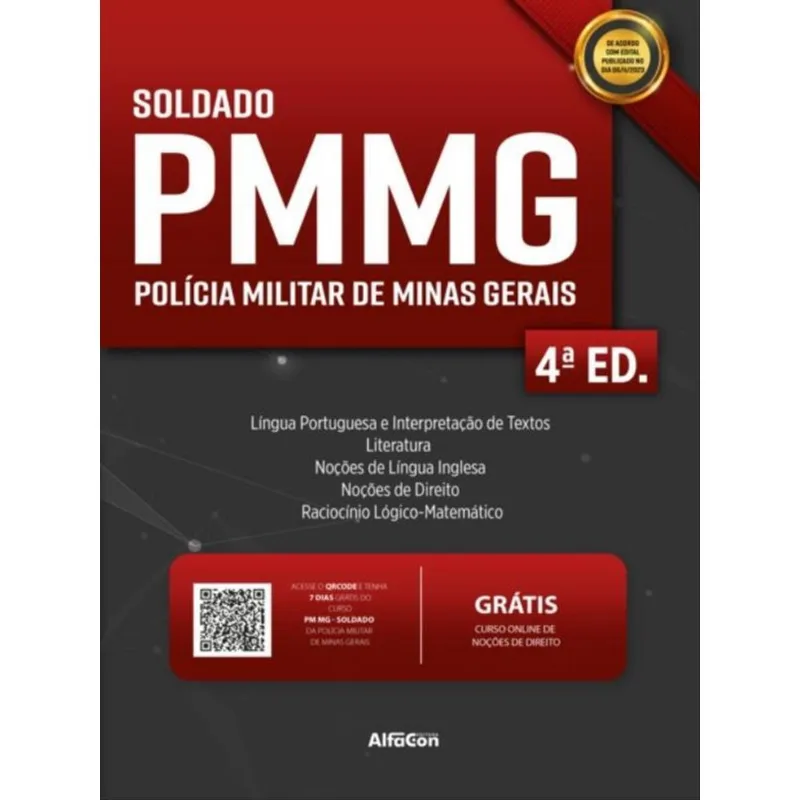 SOLDADO DA POLÍCIA MILITAR DE MINAS GERAIS - 4ª EDIÇÃO