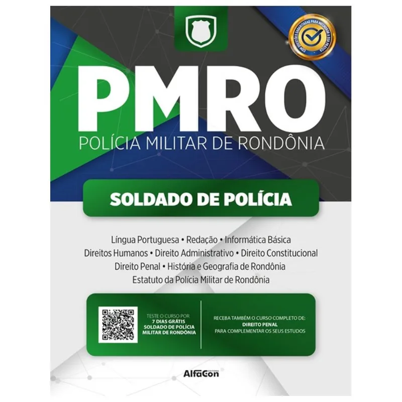PMRO - SOLDADO DA POLÍCIA MILITAR DE RONDÔNIA