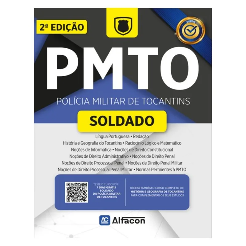 PMTO - SOLDADO DA POLÍCIA MILITAR DE TOCANTINS
