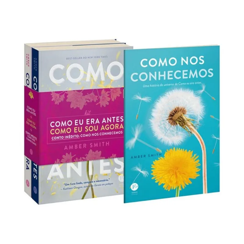 KIT COMO EU ERA ANTES + COMO EU SOU AGORA
