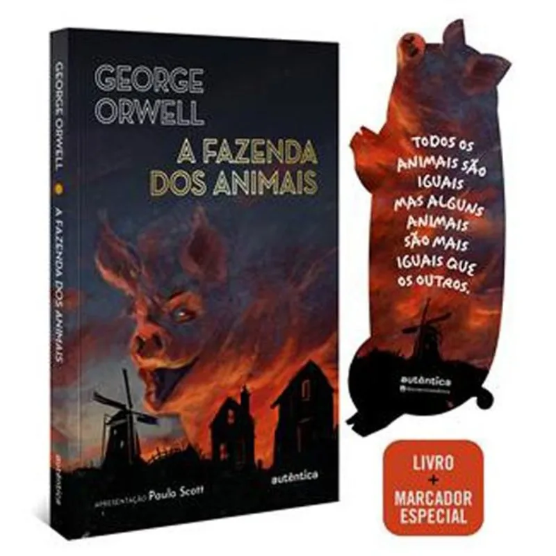 Livro A Fazenda Dos Animais (apresentação Paulo Scott) Autêntica (MP)