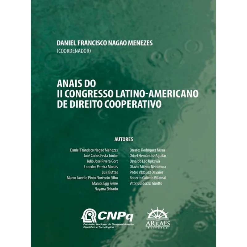 ANAIS DO II CONGRESSO LATINO-AMERICANO DE DIREITO COOPERATIVO