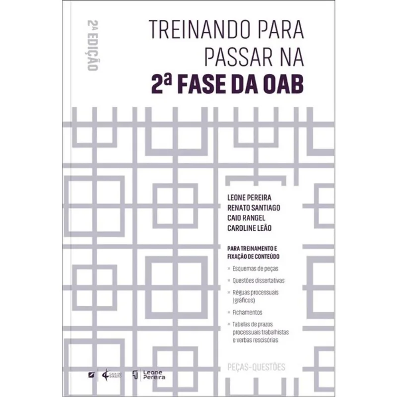 TREINANDO PARA PASSAR NA 2ª FASE DA OAB - 2024
