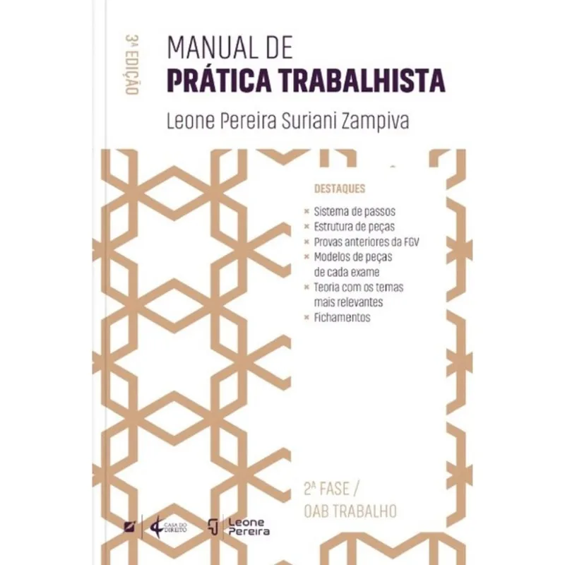 MANUAL DE PRÁTICA TRABALHISTA - 2024