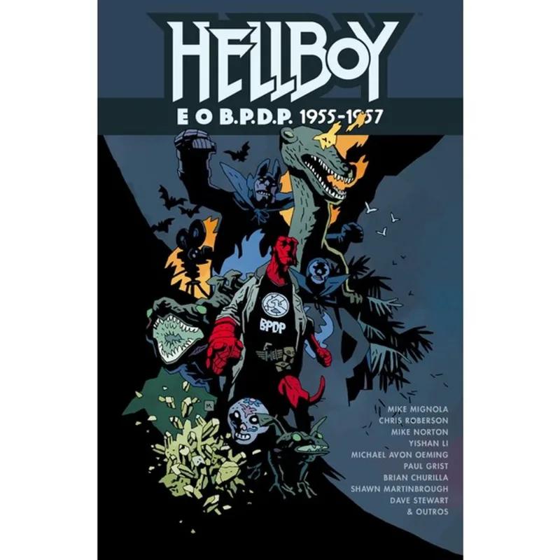 HELLBOY E O BPDP OMNIBUS 1955-1957