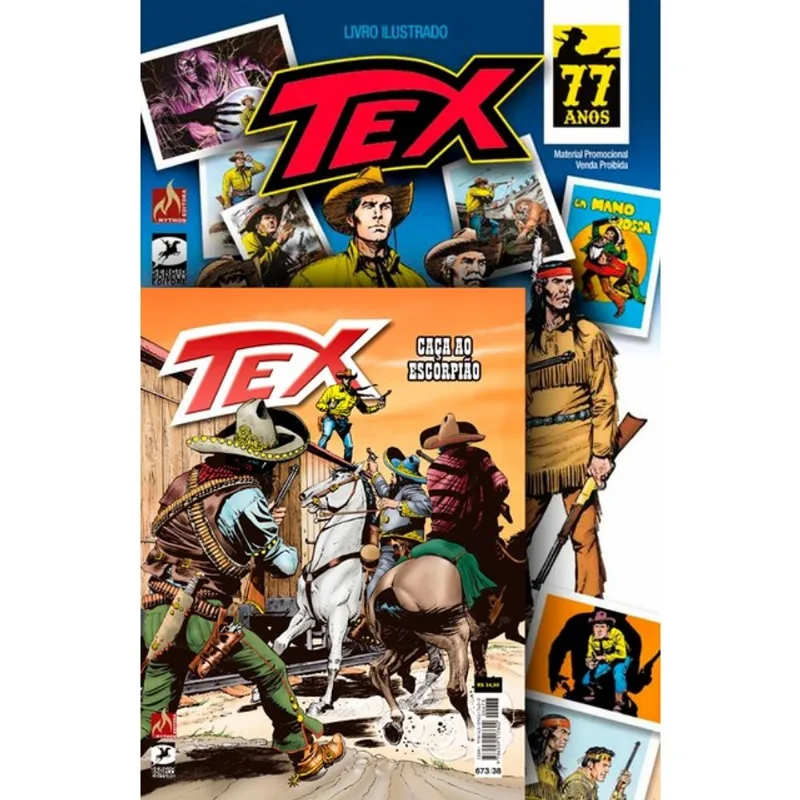 TEX 673 + ÁLBUM DE FIGURINHAS TEX