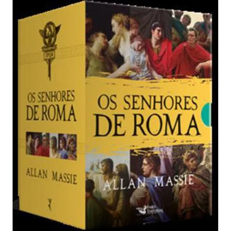 Livro Box Os Senhores De Roma Faro Editorial (MP)