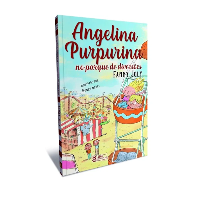 LIVRO ANGELINA PURPURINA 12 - NO PARQUE DE DIVERSOES - FARO