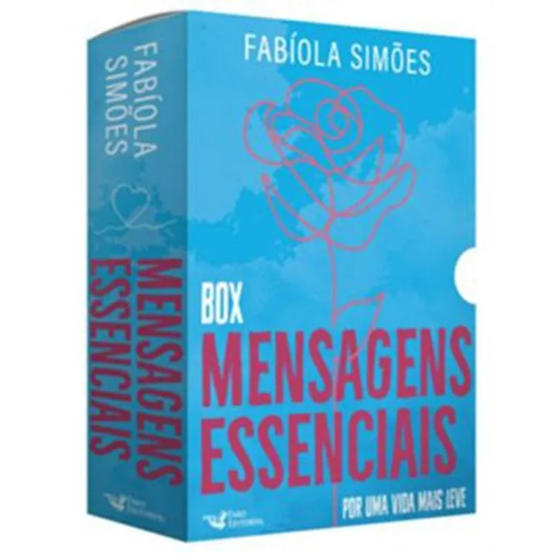 Livro Box Mensagens Essenciais Por Uma Vida Mais Leve Faro Ed Itorial (MP)