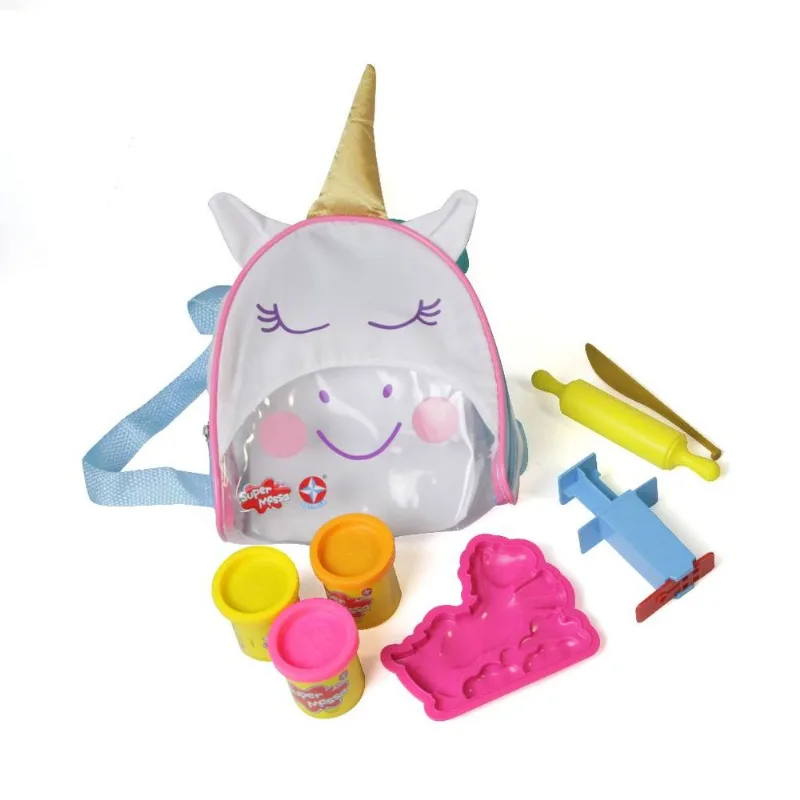 Conjunto de Artes - Super Massa - Mochilinha - com Livro Unicórnio Encatado - Estrela