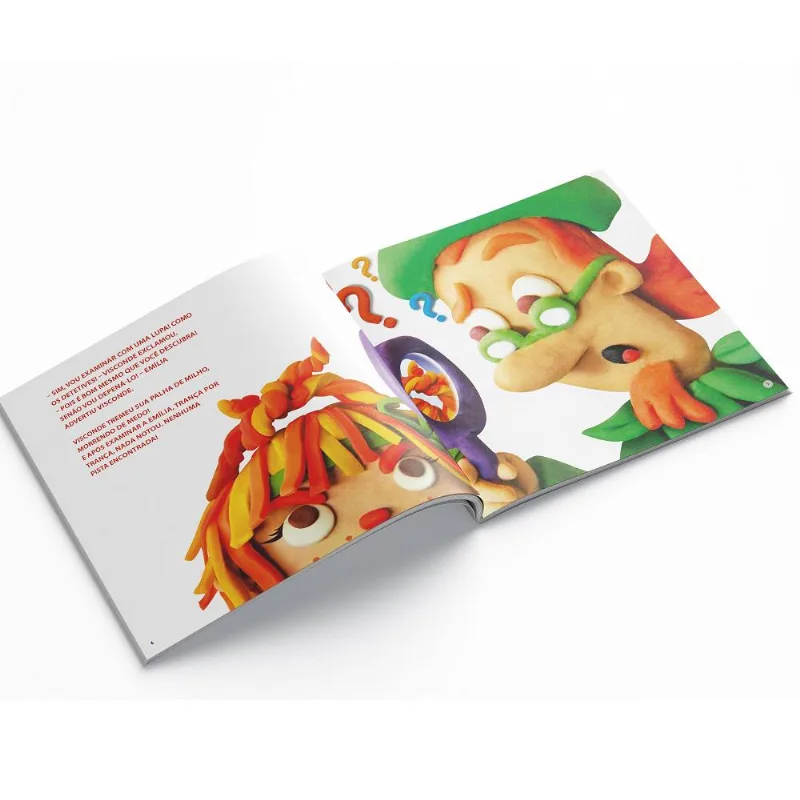 Kit Massa de Modelar - Super Massa - Livro - Quem Amarrou as Tranças da Emília - Estrela