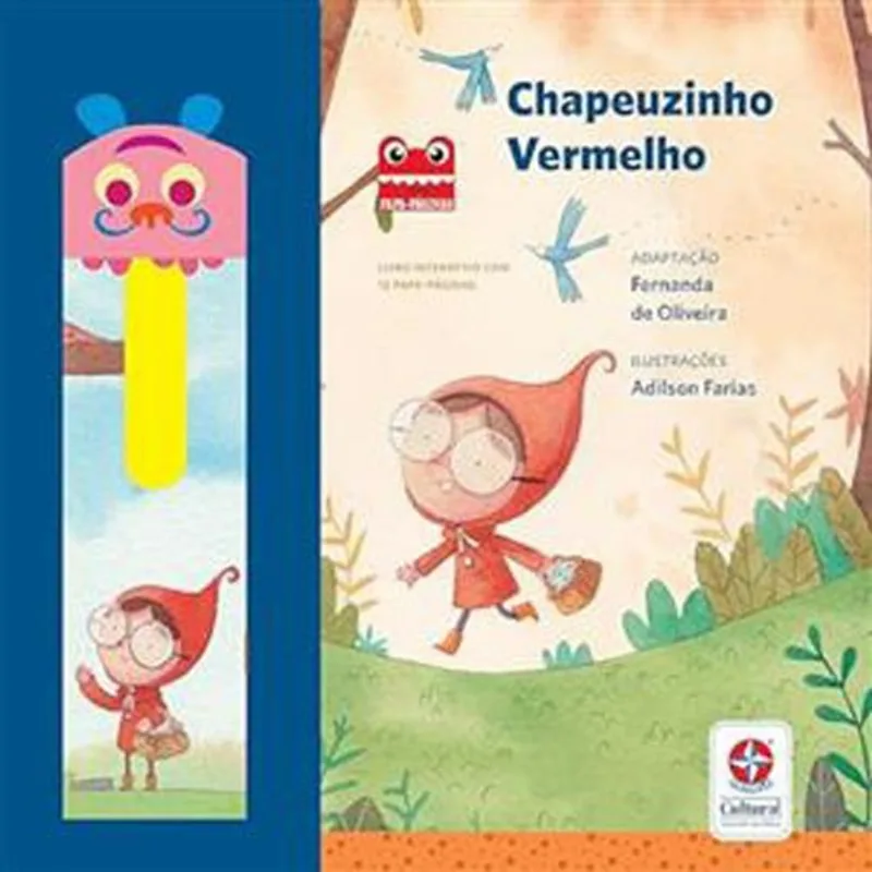 Livro Chapeuzinho Vermelho Estrela Cultural (MP)