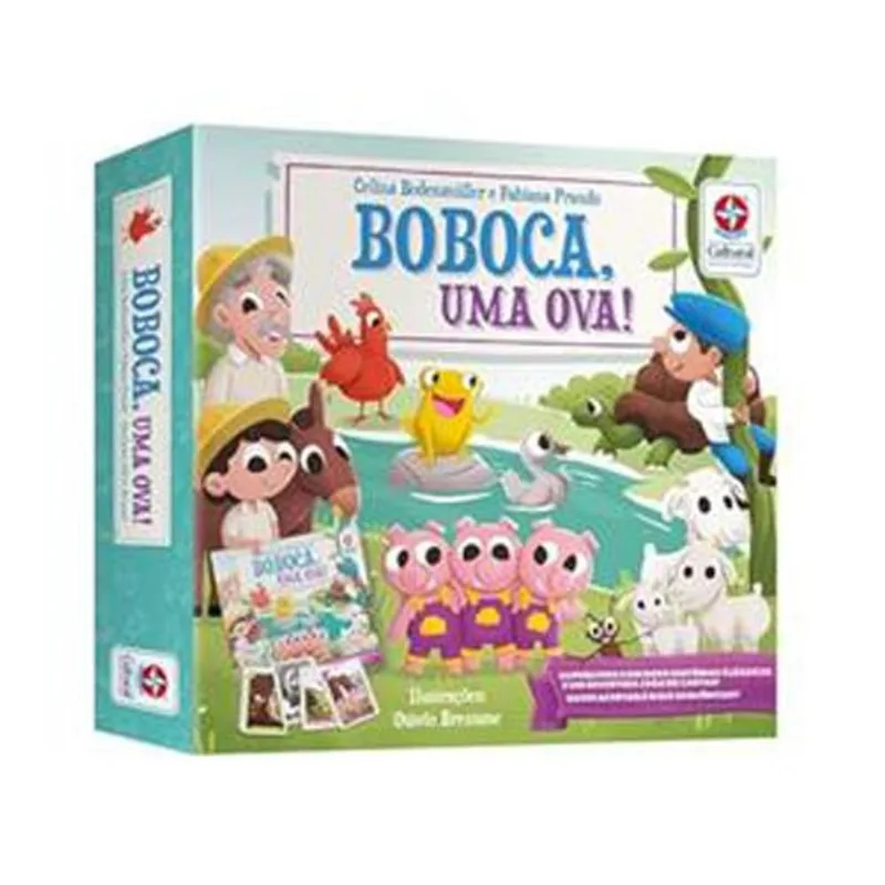 Livro Boboca,uma Ova ! Estrela Cultural (MP)