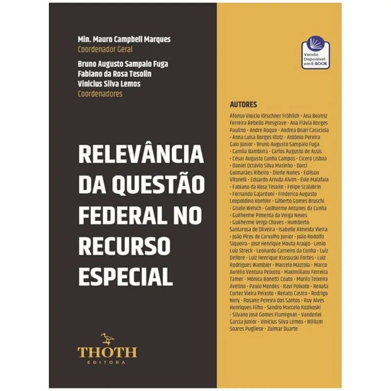 RELEVÂNCIA DA QUESTÃO FEDERAL NO RECURSO ESPECIAL - 2022
