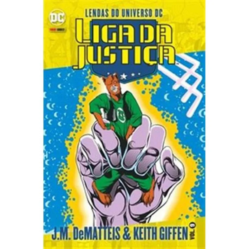 Livro Lendas Do Universo Dc: Liga Da Justiça Vol. 9 Panini Books (MP)