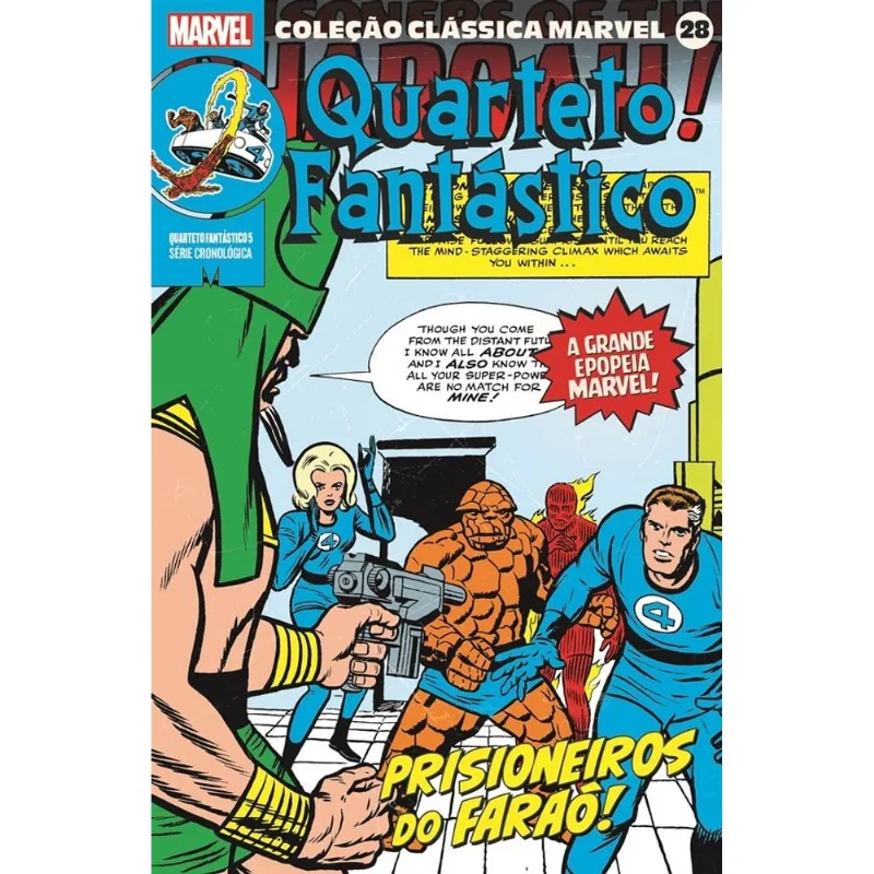 Coleção Clássica Marvel 28 - Quarteto Fantástico 5