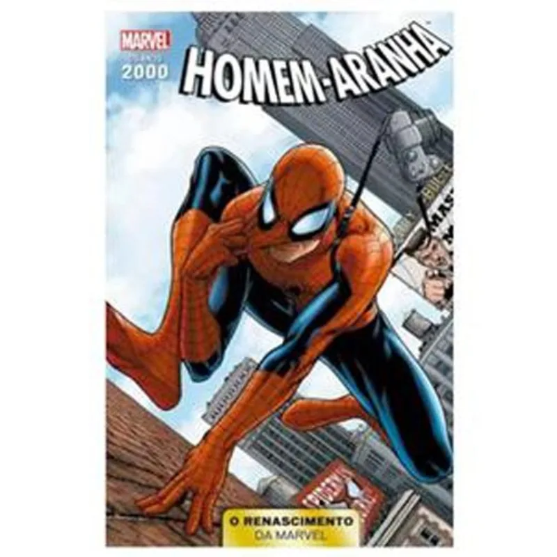 Livro Marvel Os Anos 2000 O Renascimento Da Marvel Vol08 Homem A Ranha Panini Books (MP)