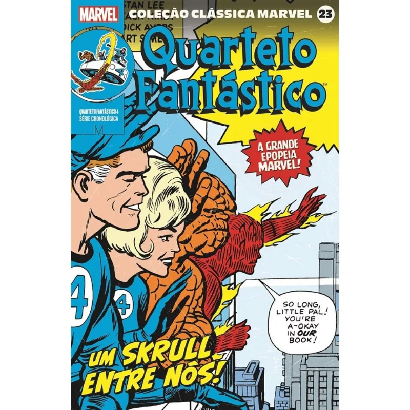 Coleção Clássica Marvel 23 - Quarteto Fantástico 4