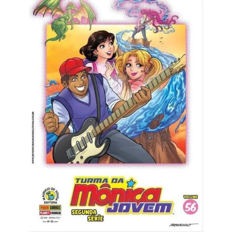 TURMA DA MÔNICA JOVEM REEDIÇÃO VOL. 56