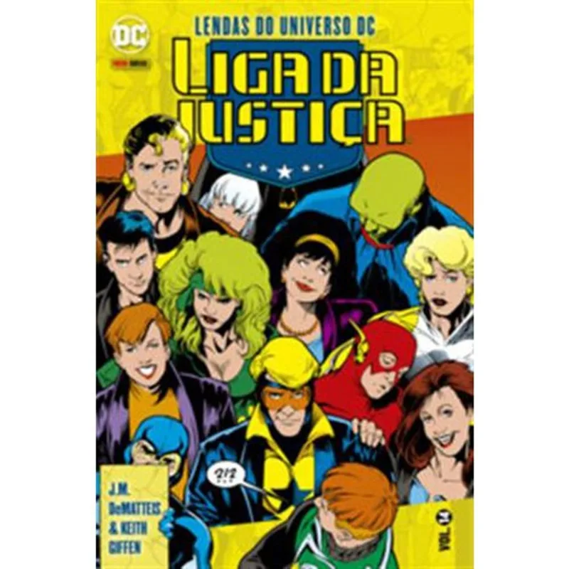 Livro Lendas Do Universo Dc: Liga Da Justiça Vol. 14 Panini Books (MP)