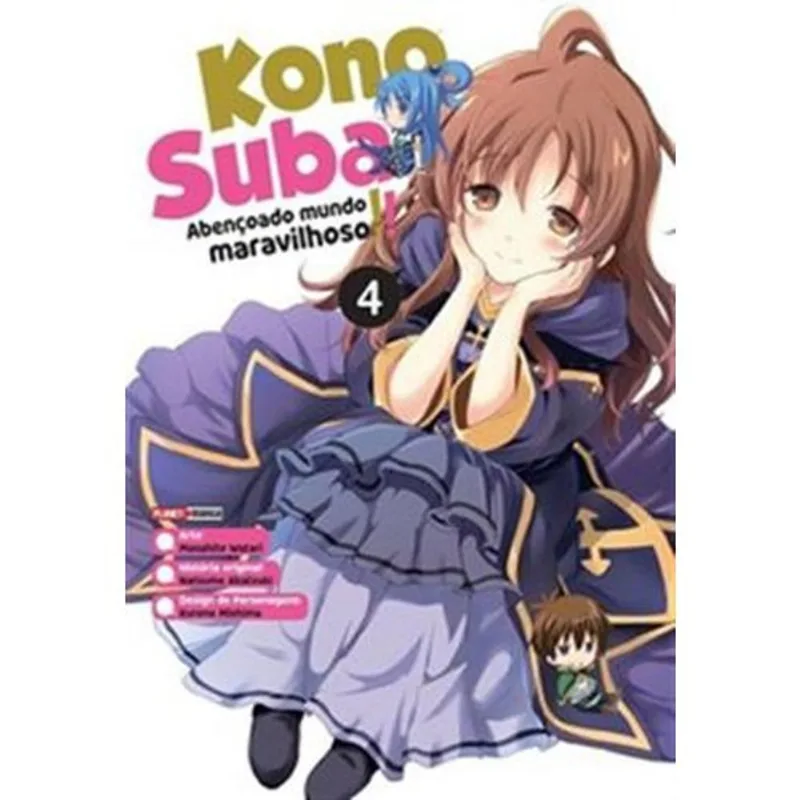 Livro Konosuba: Abençoado Mundo Maravilhoso! Vol. 4 Panini Books (MP)