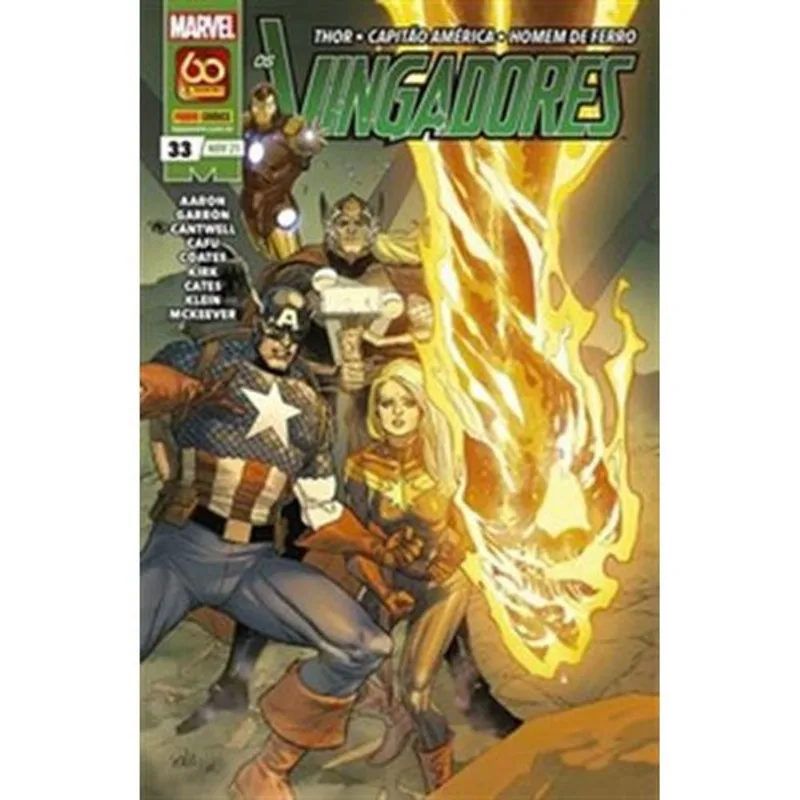 Livro Os Vingadores Vol. 33 Panini Books (MP)