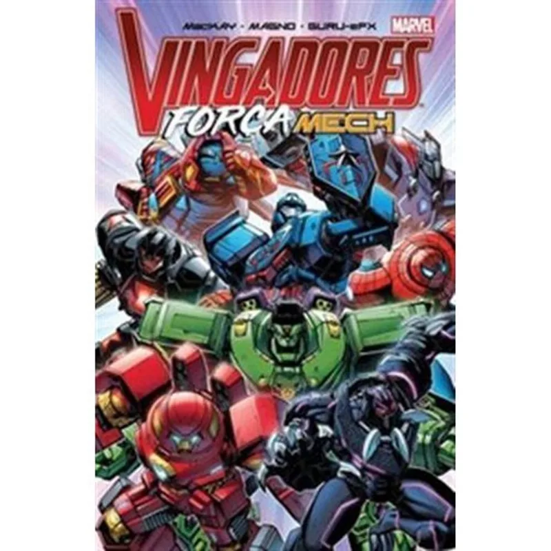 Livro Vingadores: Força Mech Panini Books (MP)