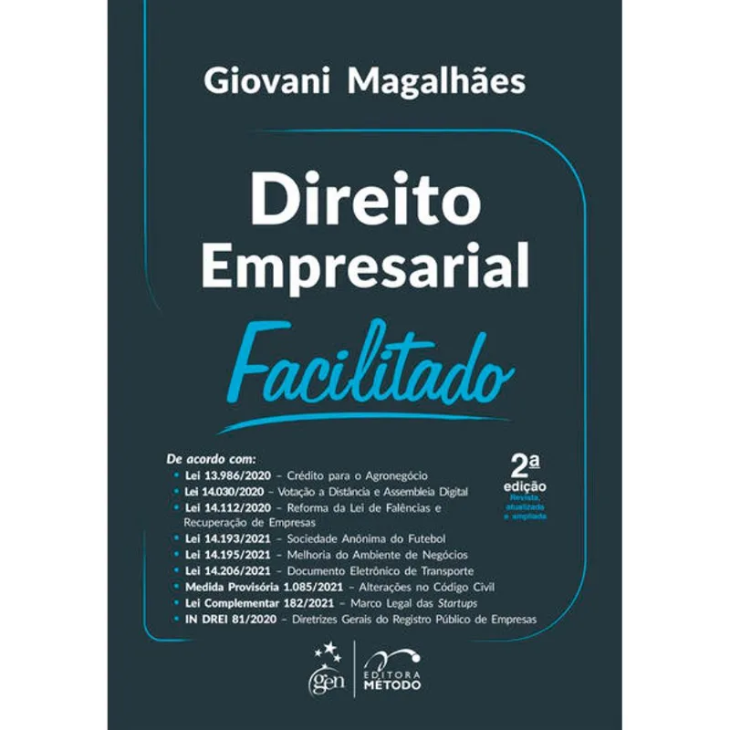 DIREITO EMPRESARIAL FACILITADO - 2ª EDIÇÃO 2022