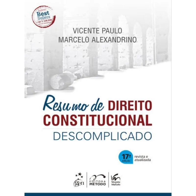RESUMO DE DIREITO CONSTITUCIONAL DESCOMPLICADO