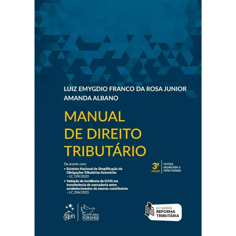 Manual De Direito Tributario