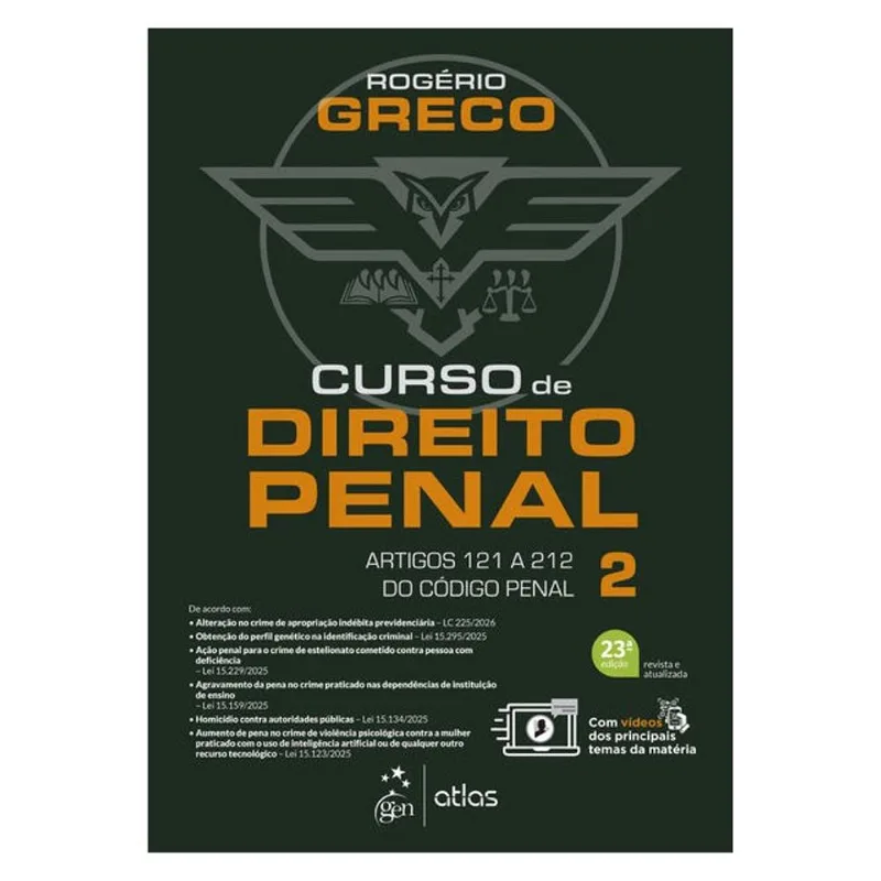 CURSO DE DIREITO PENAL VOL.2 - 23ª EDIÇÃO 2026