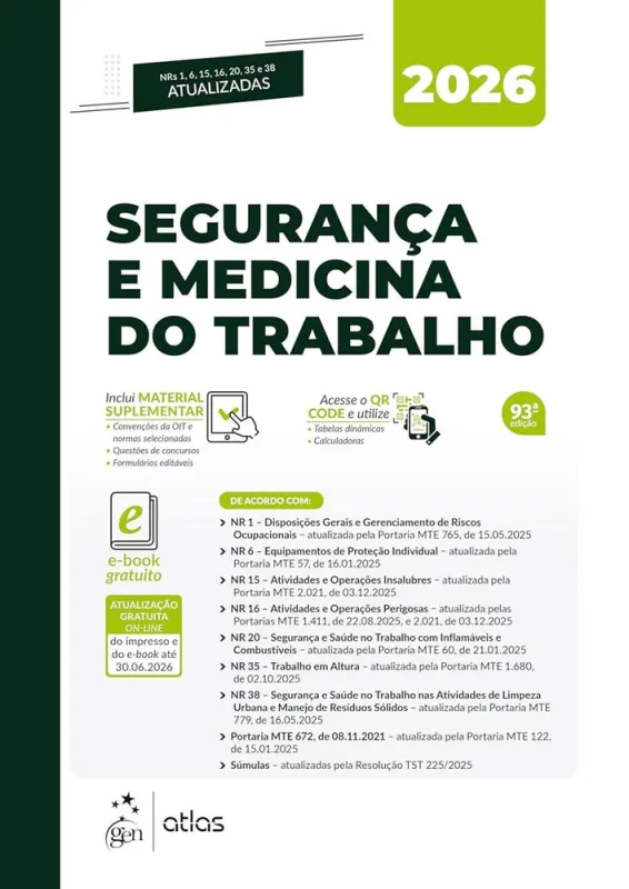 Segurança E Medicina Do Trabalho - LC - Livros