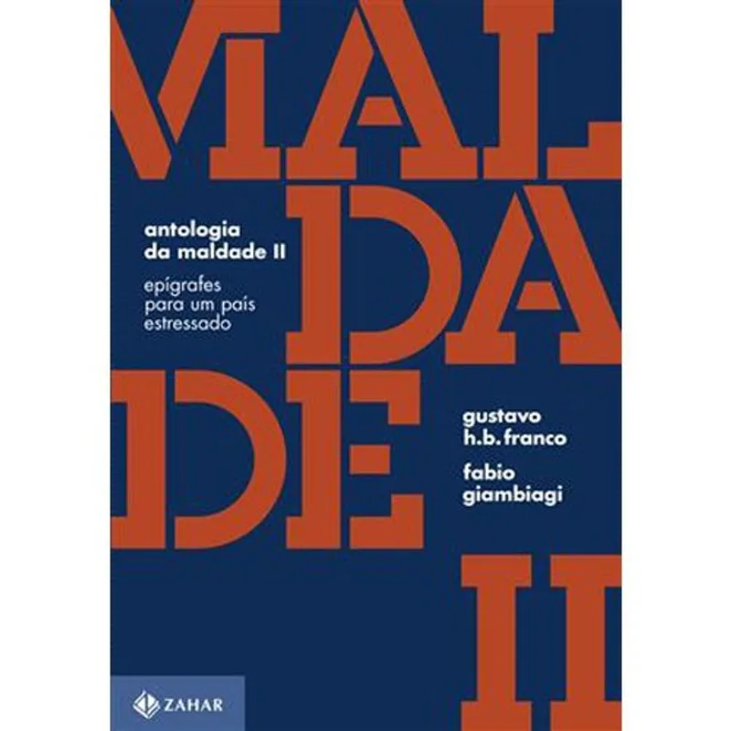 Livro Antologia Da Maldade, Volume Ii Zahar (MP)